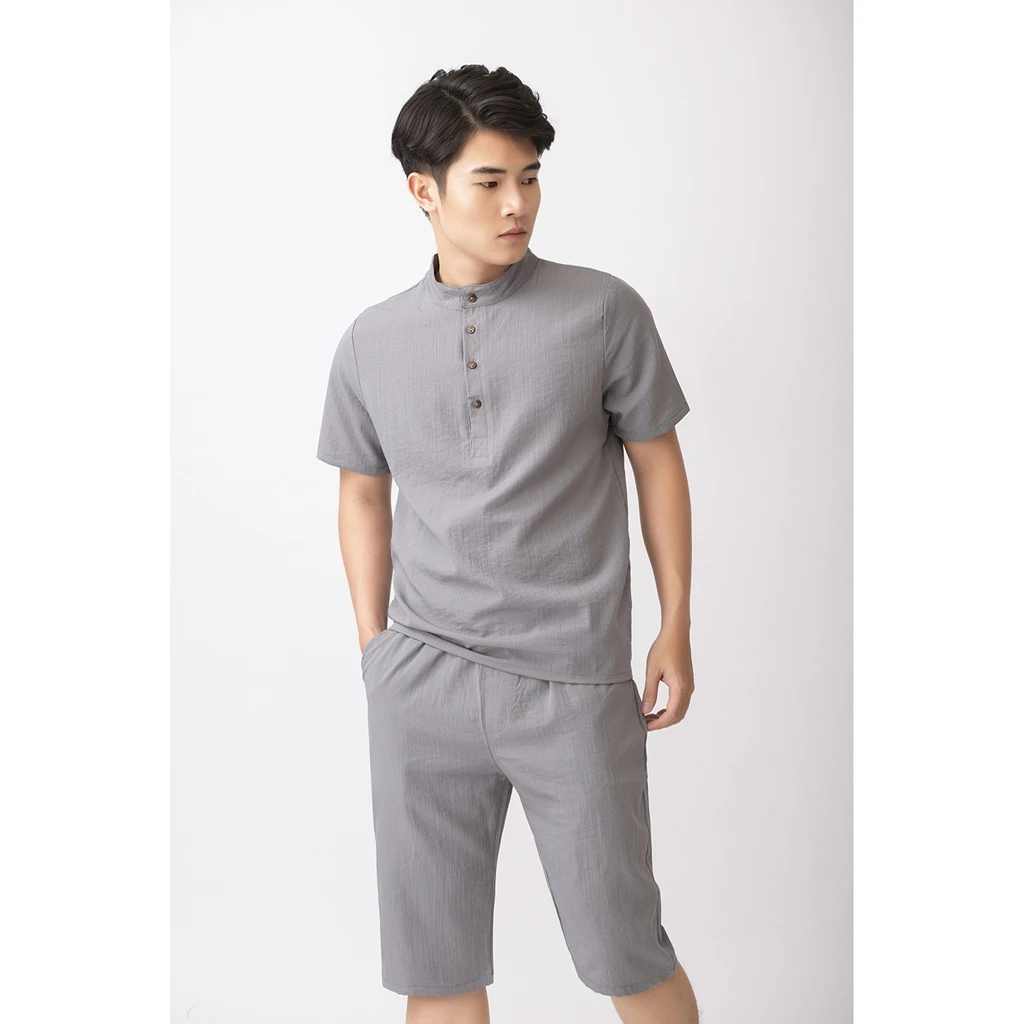 Wholesale custom sportswear tracksuits sweat suit casual sleeve 2 piece outfit sports  wear for men from Viet Nam