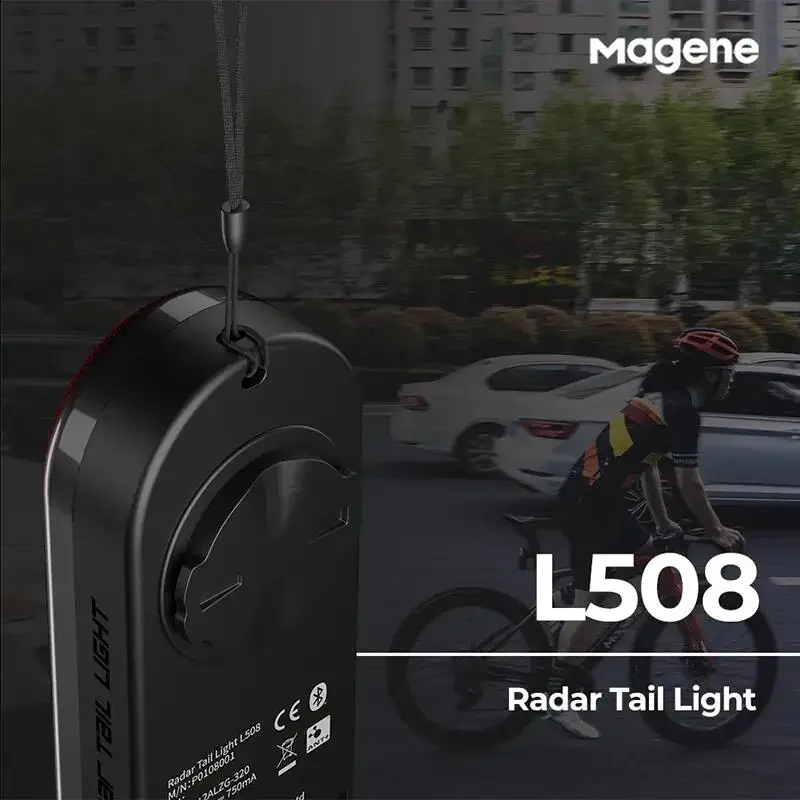 Magene L508 радиолокационный фонарь для велосипеда с USB портативной зарядкой умный дорожный горный велосипед тормозные фары Аксессуары