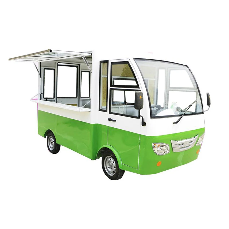 Small Outdoor Catering Mobile Street Food Truck New Mobile Street Food Trailer Kiosk Design for Street Food Vending Cart