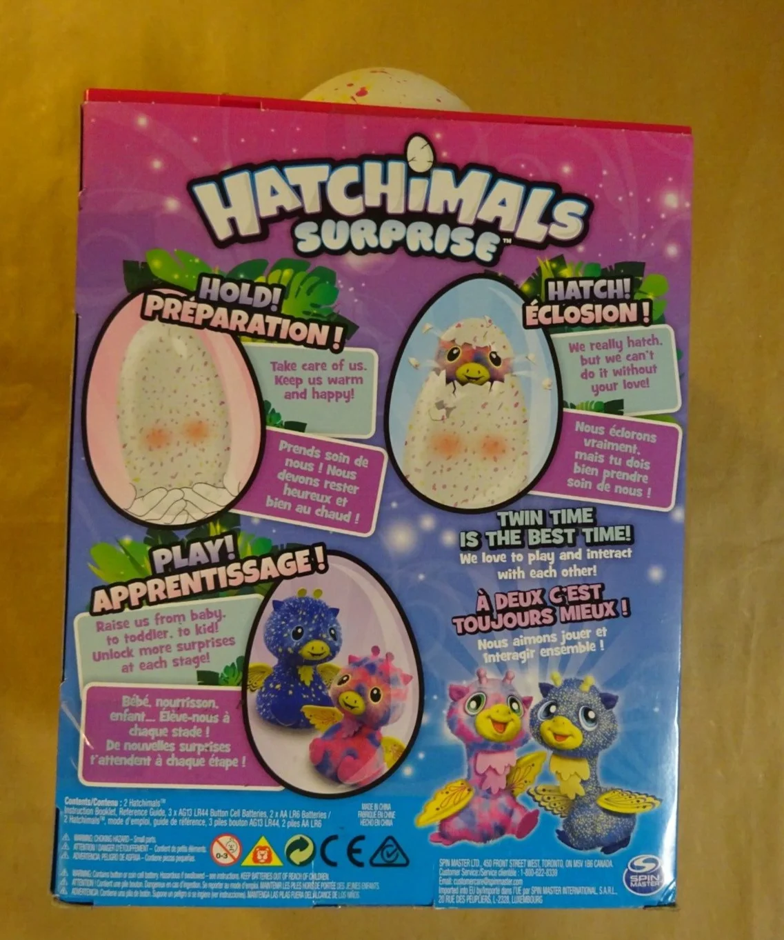 New Sealed Original Discount Hatchimals Surprise - Peacat - Hatching Egg with Surprise Twin Interactive Creatures by Spin Master