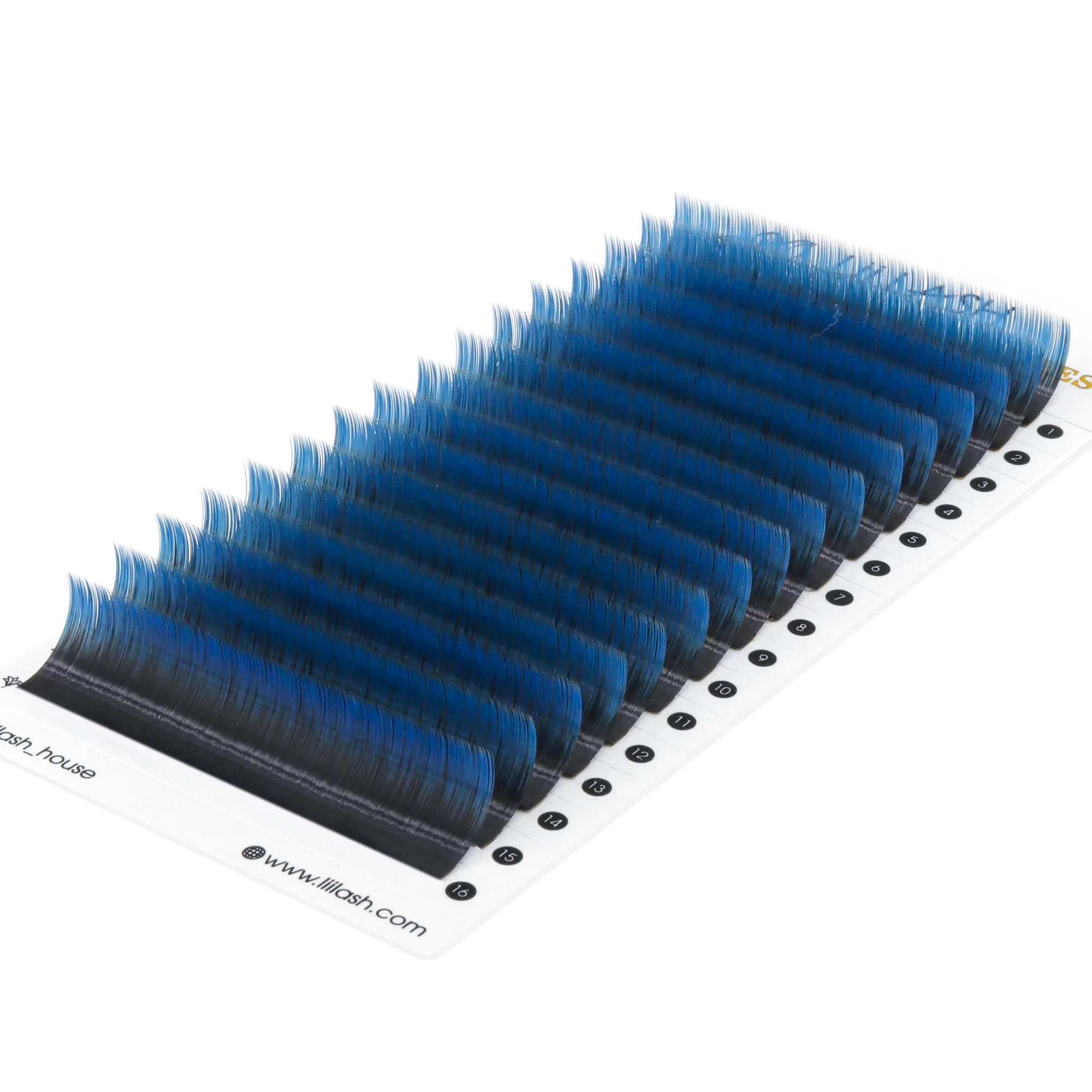 Worldwide shipping colored lashes ombre volume lash extensions individual eyelashes Korean 0.03 0.05 0.07 lash manufacturer