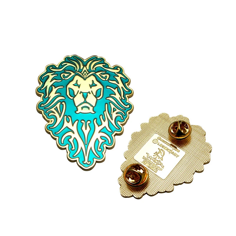 High Quality OEM ODM Custom Made High Quality Embroidery Metal Material Badges Unique Design Whole Sale Uniform Accessories