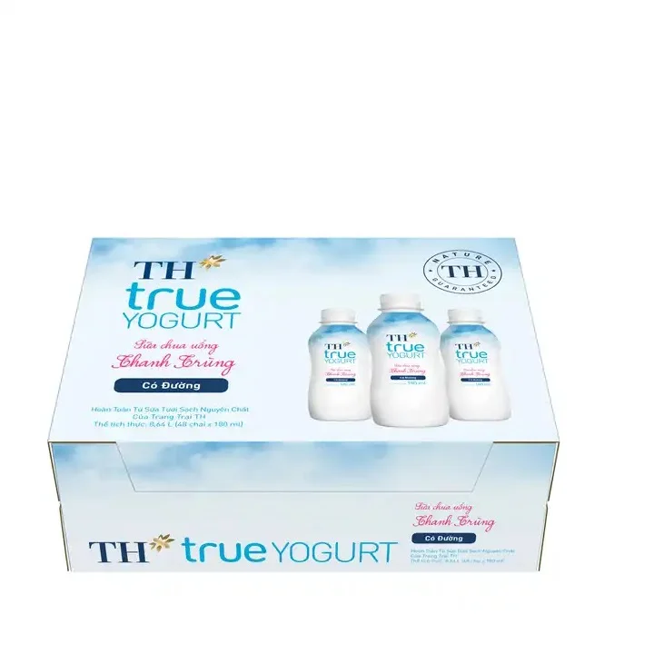 High Quality New Vietnam Yogurt Sweetened Nutrition Delicious 180 ml Dairy Products Food Pasteurized Drinking Beverage Yogurt