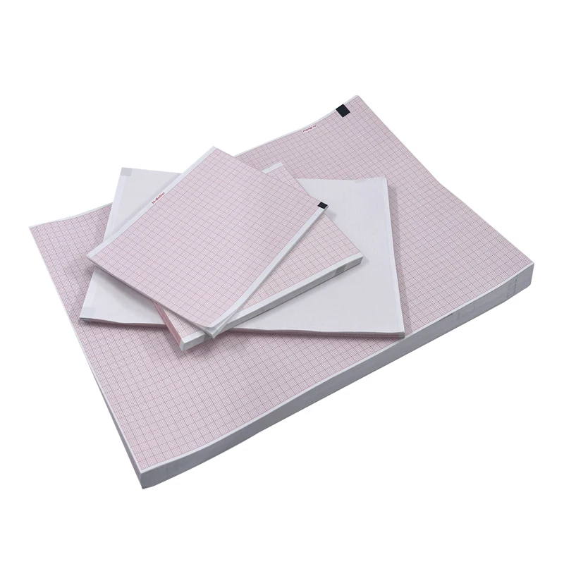 ECG  Paper Thermal Paper Rolls  90*90*200S Z Folding  ECG Thermal Printer Paper Roll For CE MAC-500