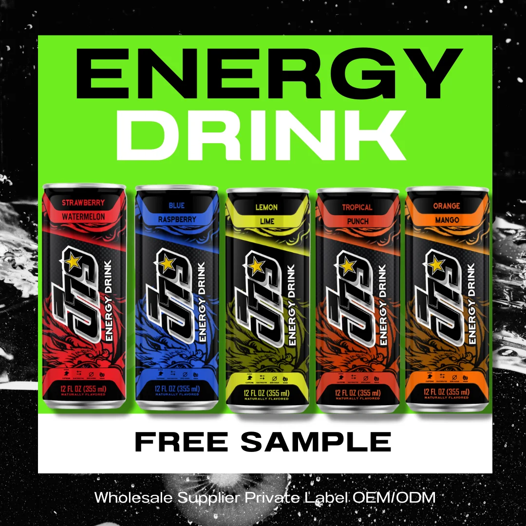 Wholesale Supplier Strawberry Energy Drink  355ml VINUT -  Sugar Free, Essential A,E-Vitamins, Free Sample, OEM/ODM