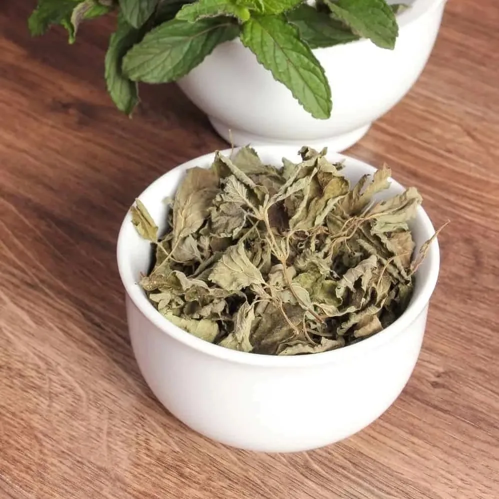 Top quality dried mint leaves cheap price dry herbal greens chopped mint leaf from Vietnam factory
