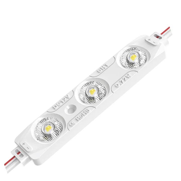 Outdoor Advertisement LED Module Waterproof IP67 DC12V 3LED Module Light