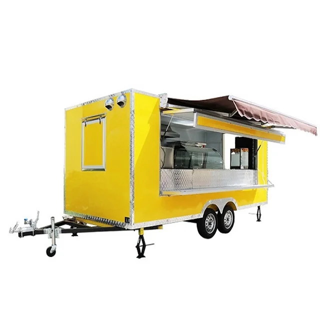 Mobile Food Trucks For Sale New Fast Food Truck Trailer Food Cart