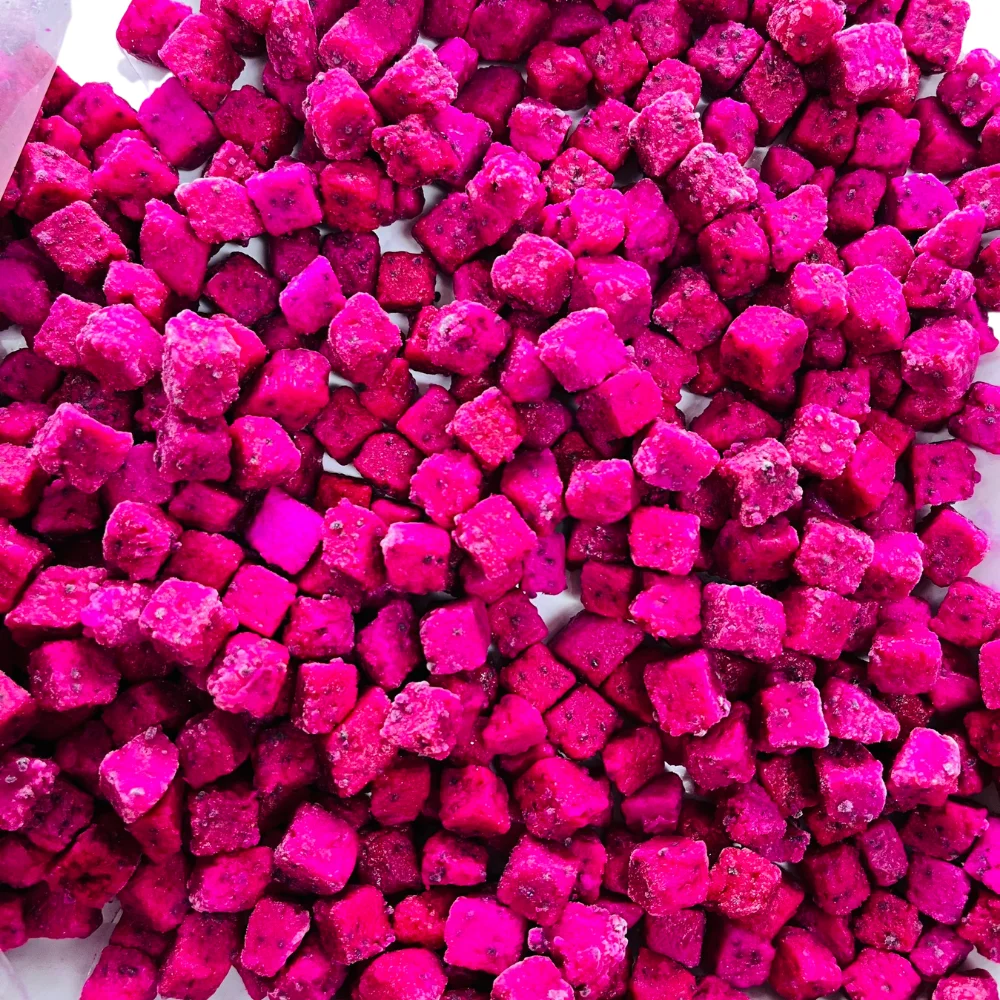 Frozen Dragon Fruit From Vietnam High Quality IQF Pitaya for Hot Summer Sweet Taste Bulk Packaging Best Choice for You