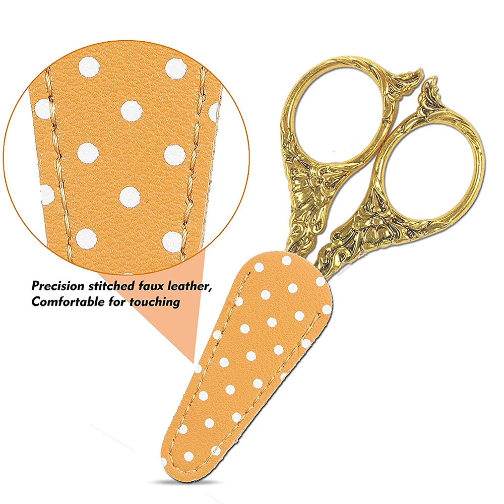 Beautiful Vintage Style Scissors for Hand Embroidery Sewing Shears Best Quality Fancy Scissors 3.5