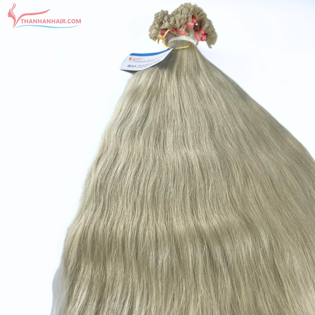 Top Selling 100% Vietnamese Human Hair Wholesale Price Keratin Tip Hair Extensions  4-40 Inches No Shedding, No Tangle, No Scam