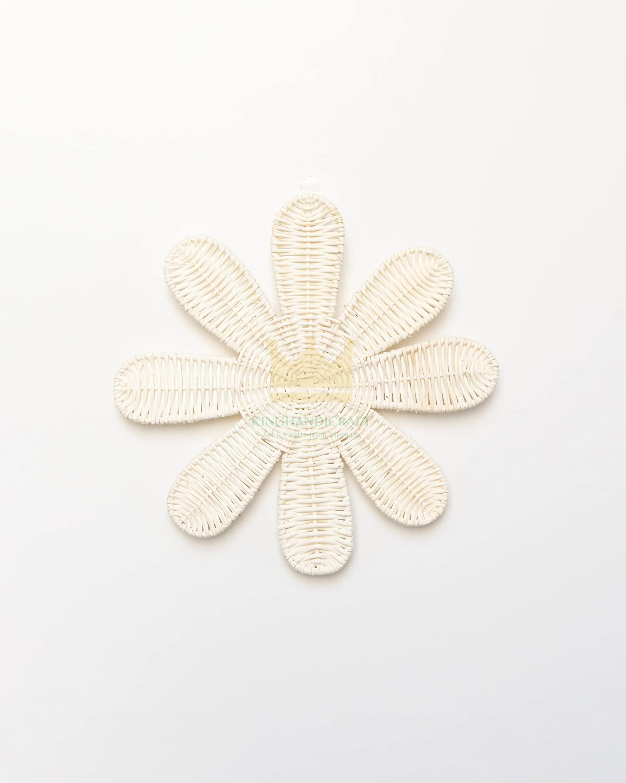 OEM service rattan handmade Rattan flower wall decor home beauty decoration many shape and size