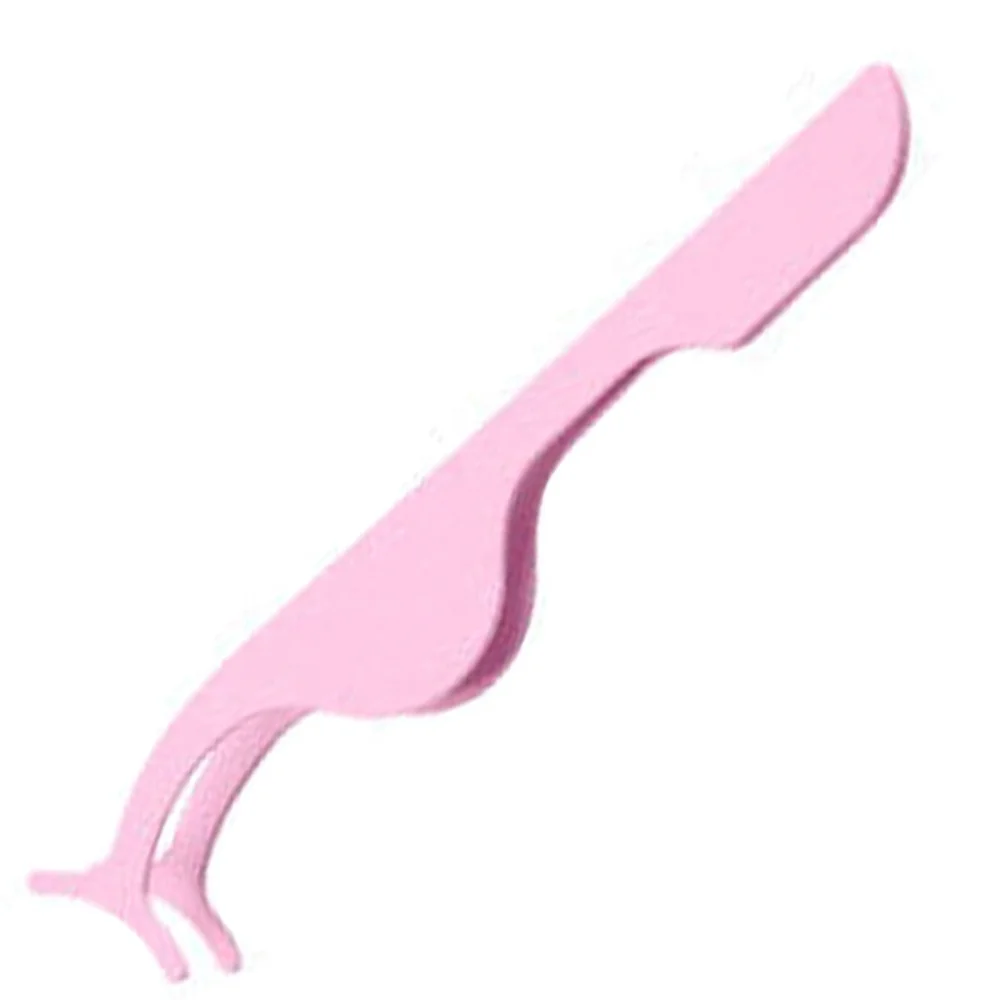 Light pink color Powder Coated Professional Eyelash Applicators Stainless Steel Eyelash Applicators