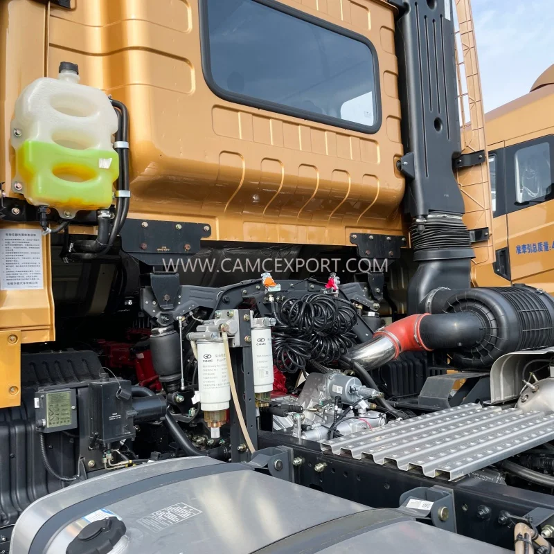 High quality used tractor truck CAMC 6*4 heavy duty tractor  trailer truck for sale at a low price