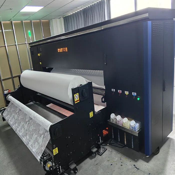 Large Format Printer 1.9m Large Format printing machine for T shirt Carpet Curtain Swimsuit 24heads i3200 Digital Sublimation P