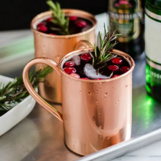 Hot Selling Rose Gold Copper Hammered Cup copper beer Moscow Mule Mug For Beer Water Coffee With Best Quality From India