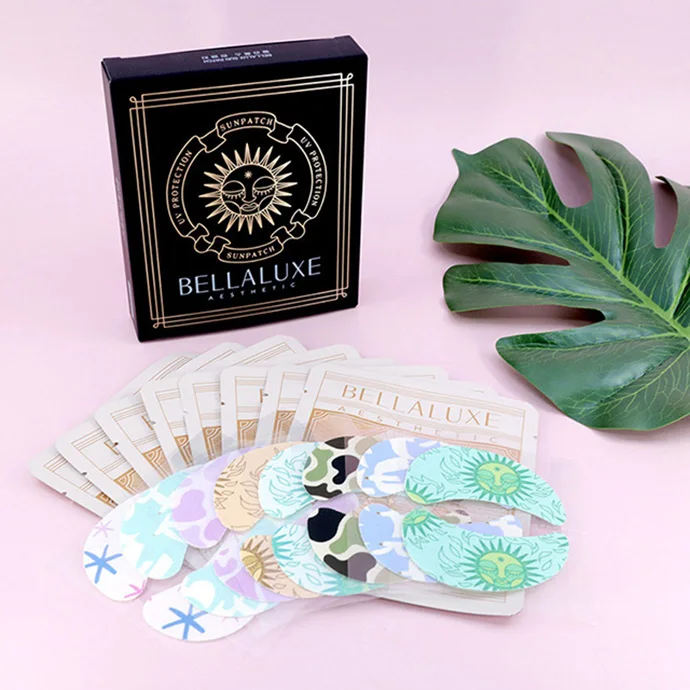 Winter Ski Face Stickers golf Outdoor Riding UV Protection Kinesiology Tape Muscle Patch Antifreeze Face Tape Patch