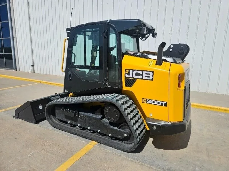 2024 JCB 300T погрузчик с бортовым поворотом фронтальный Bobcat двигателем Cat 4x4 4WD гусеничный ковшом и насадками