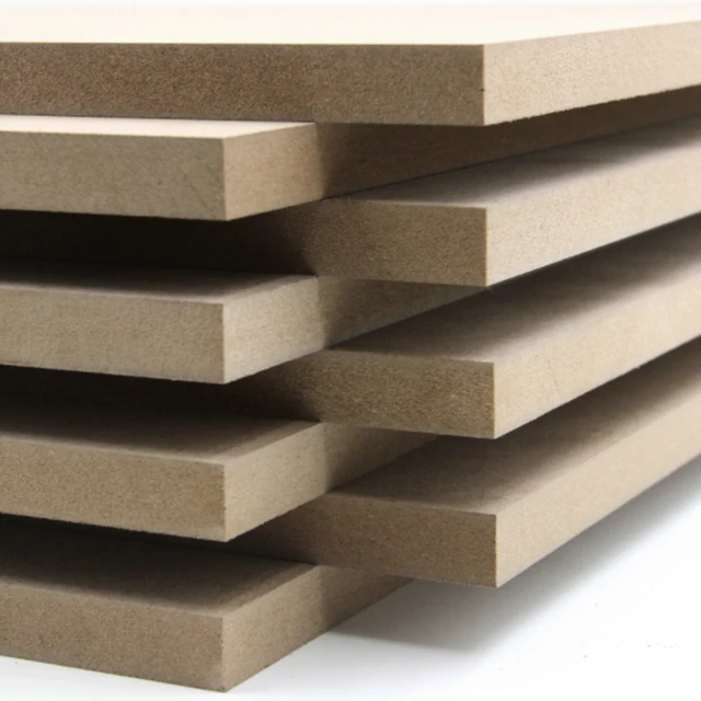 Mdf Board Fiber Production Line Mdf Indoor Solid Color Router E1 Sanding Wood Modern Top Quality Plain 0.8mm-25mm Others Doors