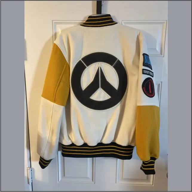 Rare coca cola overwatch blizzard varsity Gamer jacket size M