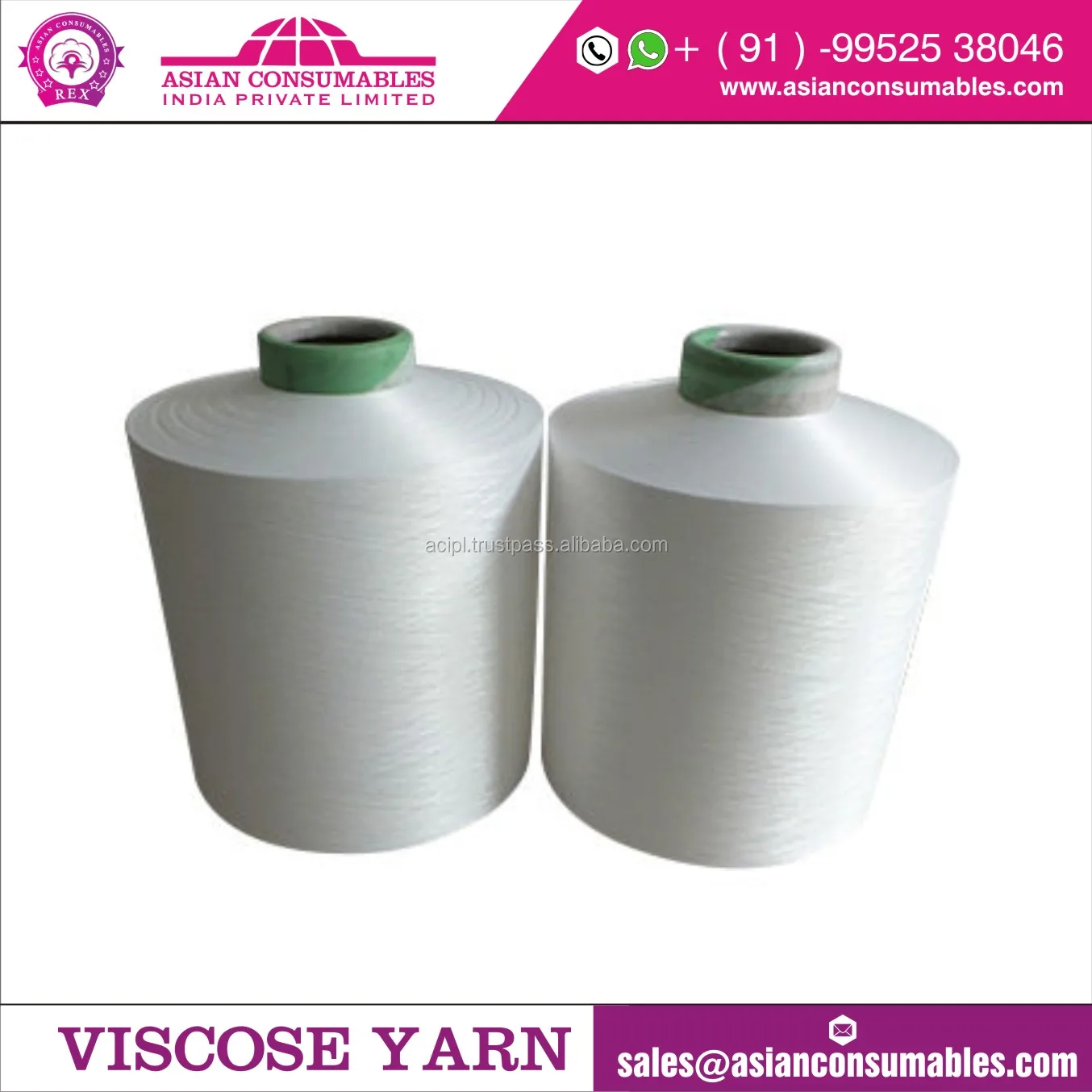 Ne 24/1 viscose yarn for knitting and weaving as Raw white Ring spun quality viscose yarn manufacturing from india