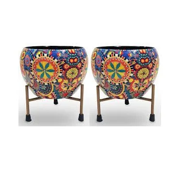 Newly Designed Golden Metal Vase for Flowers and Decoration in Flower Pots and Planters and Home Decorative Items