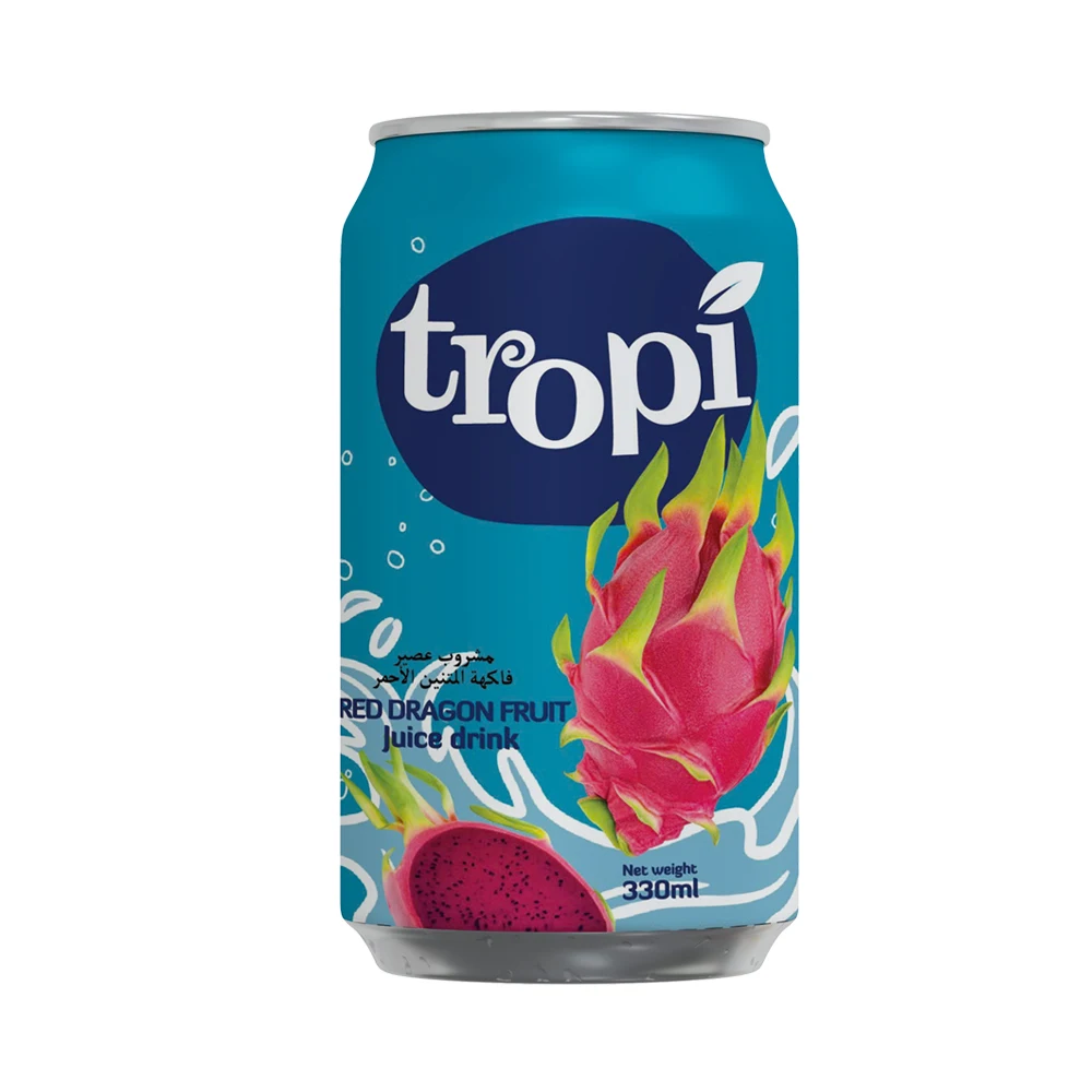 Jus De Fruit Fresh Sweet 24 Cans 330ml 5x Usd Price Competitive Drink Popular Vietnamese Brand Tropi Beverage Juice