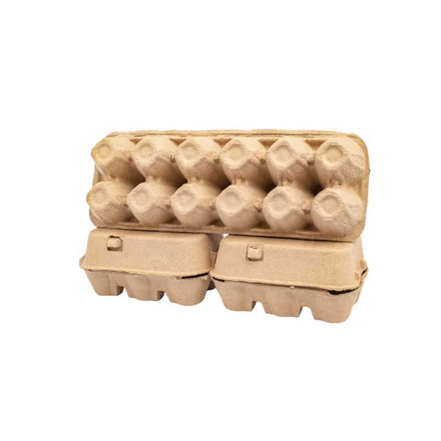 Tray Egg Carton custom Pulp 12/15/30 Egg Trays and Packaging Competitive Price Made in Vina Green Pack