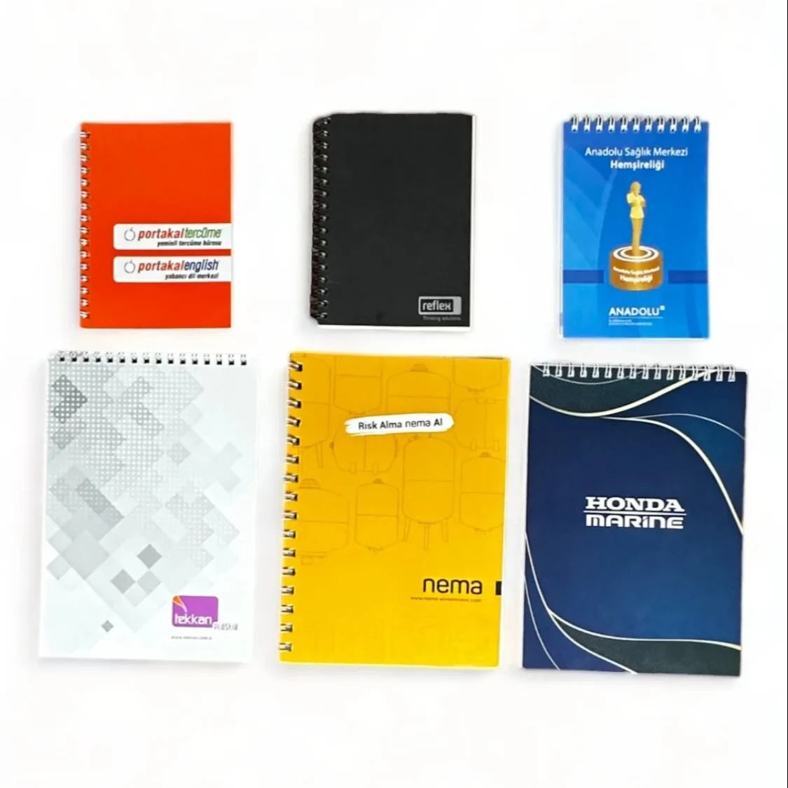 Custom Hardcover Thick Spiral Notebook Custom Printed Cheap Bulk Daily Notebooks School Notebook
