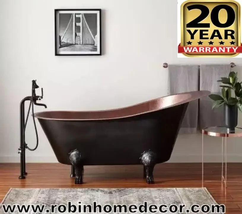 Copper Btah Tub High Selling Premium Quality Pure Luxury Copper Btah Tub Elegant For Home Hotel Bathroom Bathing Usage