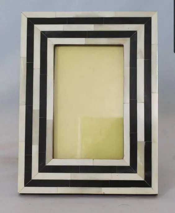 Photo Frame For Memory Personalized Gift Hands Painting Case Bone Inlay Photo Frame On Sale