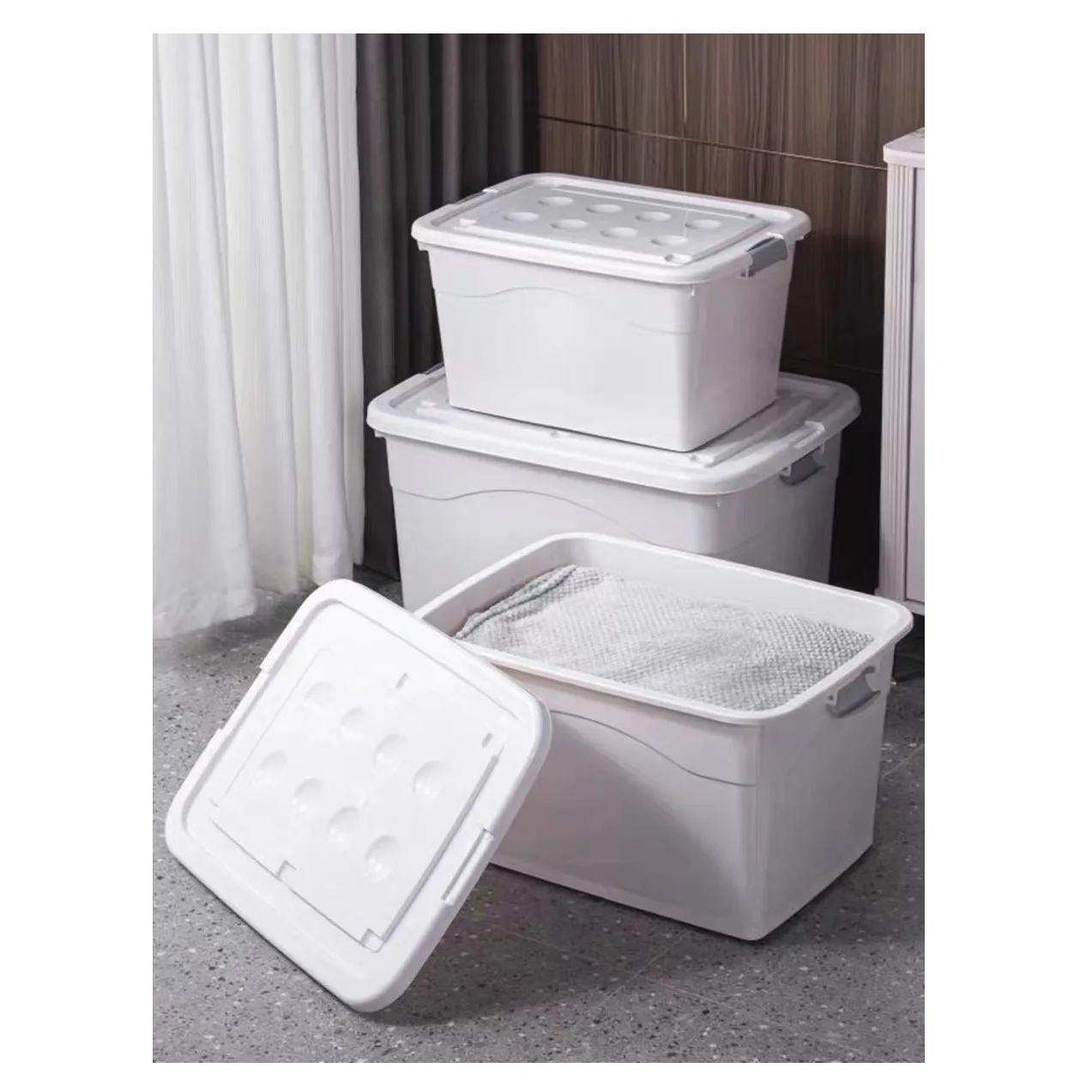 2022 Second Hand Latching Storage Box Mould Multi Used Plastic Storage Box Mold Taizhou Plastic Mould Factory