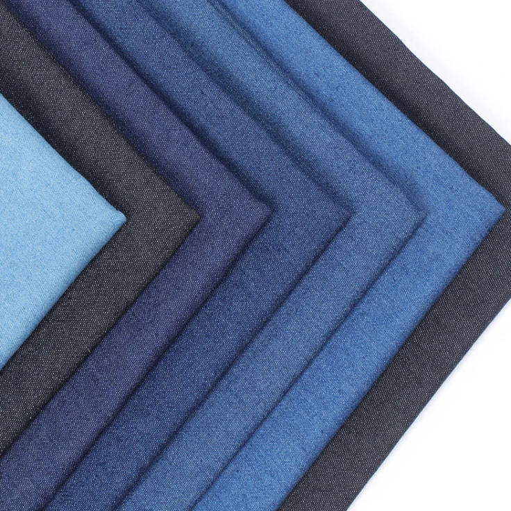 Good quality Factory Wholesale 65%Cotton 32%Polyester 3%Spandex Woven Jeans In Stock Fabric Denim Fabric