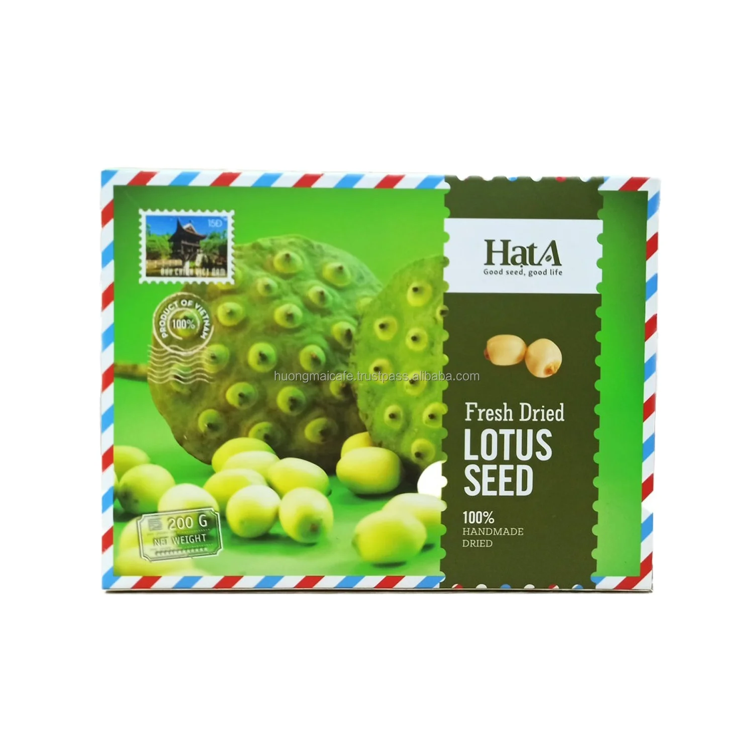 High quality hot selling dried lotus seed from Vietnam 200g -  Organic Product