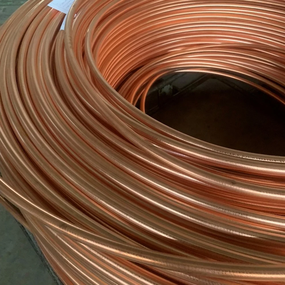 Copper rod ETP/SCR 20mm Copper rod 99.99% Cu Non-alloy Packed in coils High Quality Wholesale