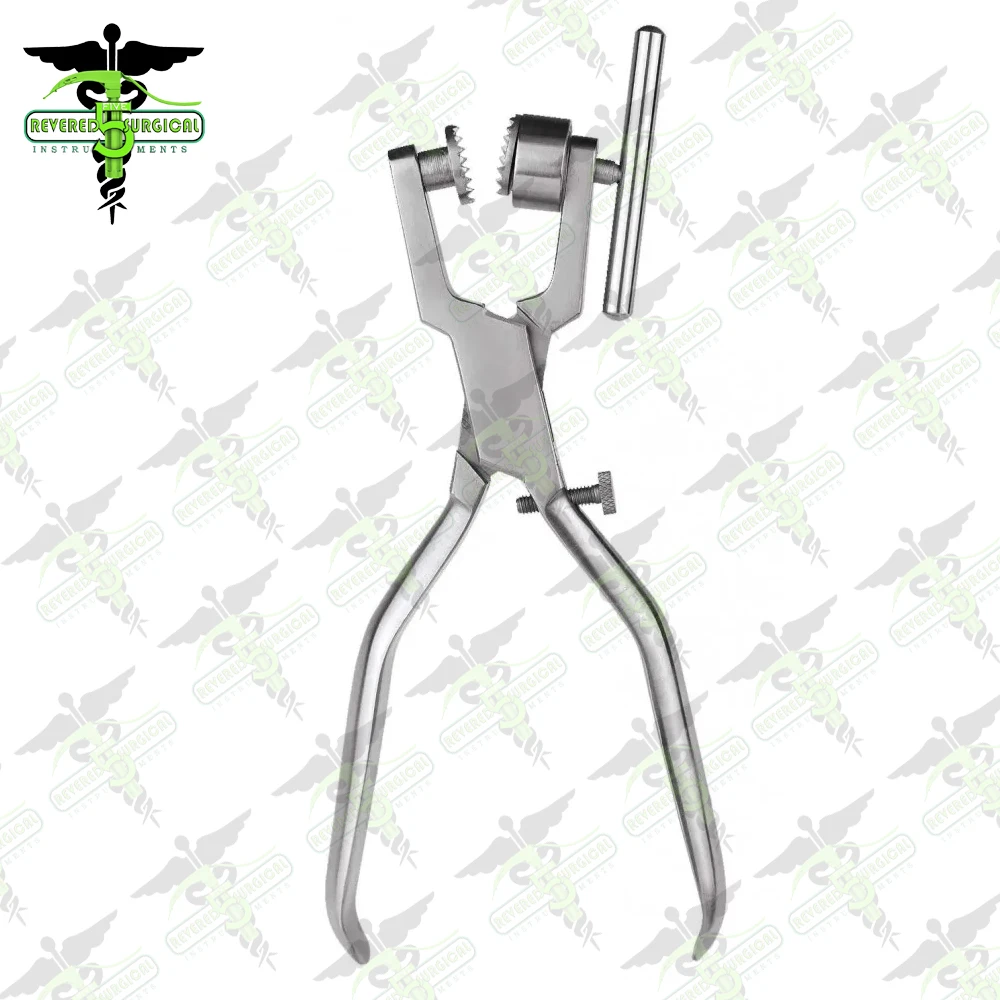 Arman Instruments Bone Morselize Mill Crusher with Titanium Plates Dental Implant Grafting by Five Revered Surgical