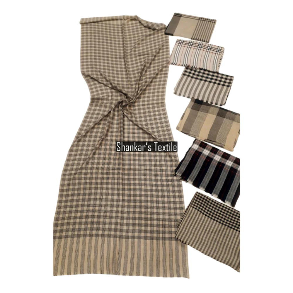 Kashmir Soft Silk and Wool Pashmina Shawl Stole Scarf Indian Beautiful Hand woven Hand Embroidered Outdoor Party