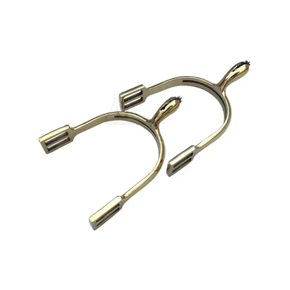 Шпоры для верховой езды латунный материал высококачественный шпоры сделано в