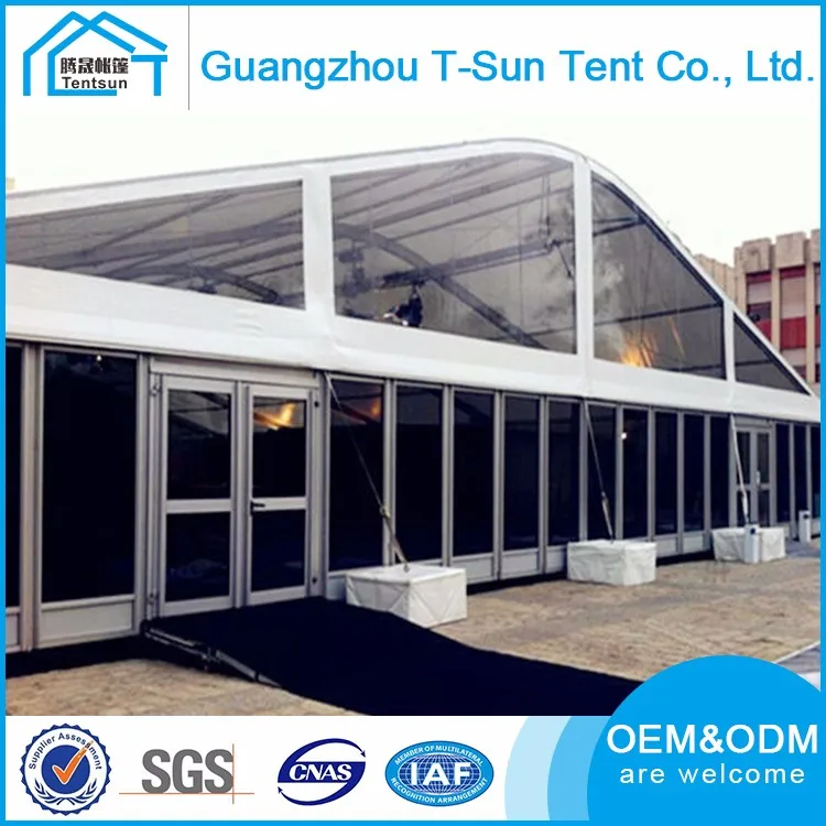 Arch on fair  tentshape 10-40m width outdoor trade show exhibition tent