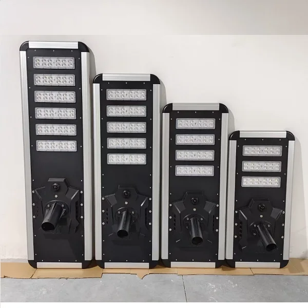 200W Outdoor Solar LED Street Light Integrated Street Light for Road and Garden Use with Radar Sensor Motion PIR Sensor