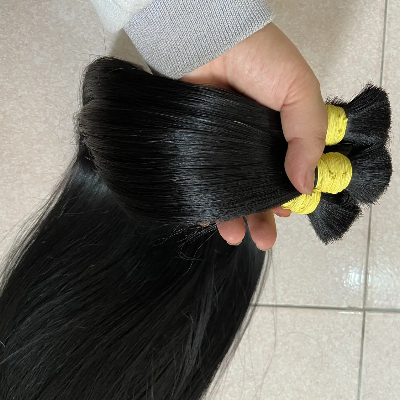 Super soft straight bone hair without tangles