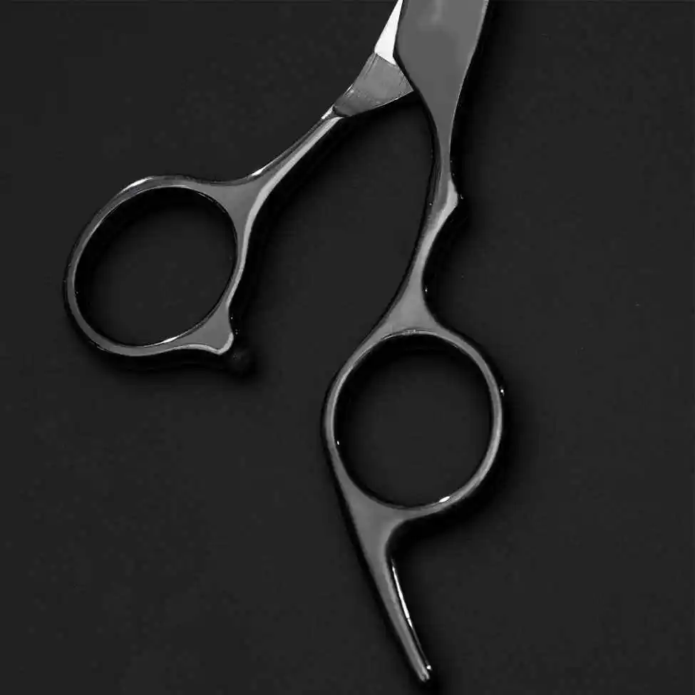 Professional Barber Thinning Scissors 440C Mirror Polish 6.5 Inch Sharp Blades 30 Teeth Hair Care with Steel Handle