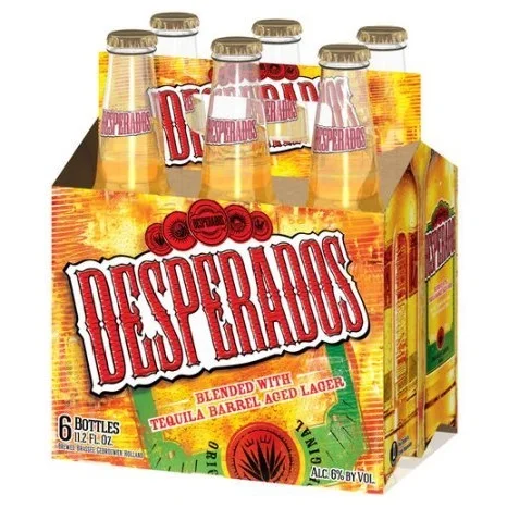 Desperadoss Original Tequila Flavoured Beer Bottle