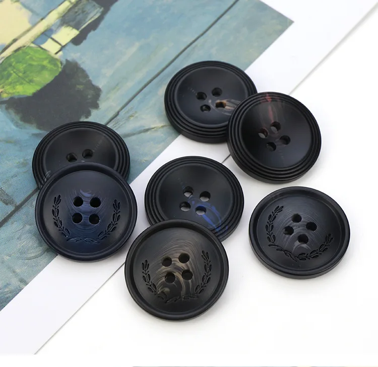 Colorful Buttons 2-4-holes Button Round Never Crack Flatback Standard Plating Mesh High Superior Quality Advanced