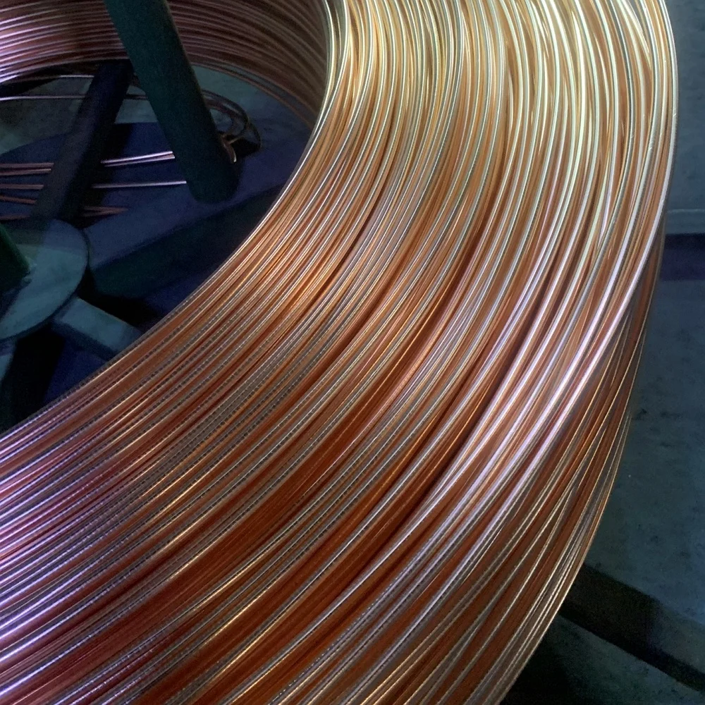 Copper rod ETP/SCR 20mm Copper rod 99.99% Cu Non-alloy Packed in coils High Quality Wholesale