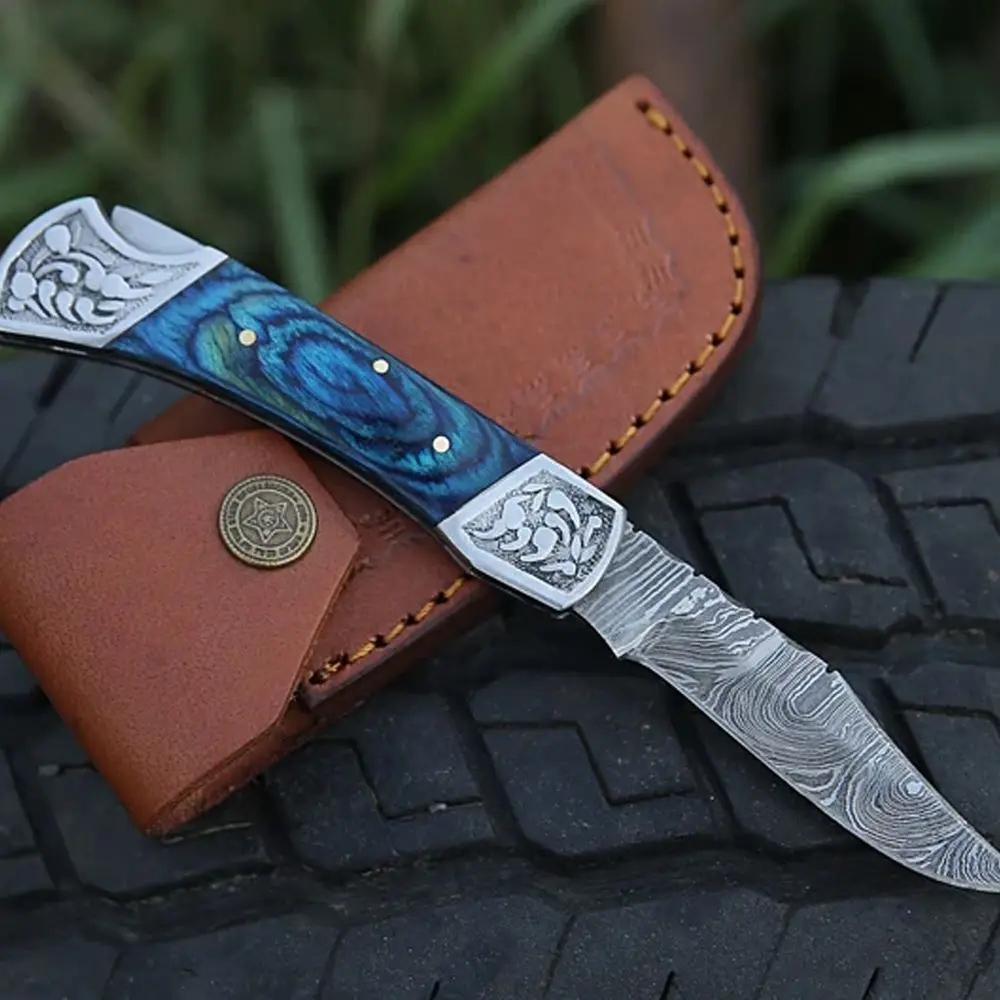 pocket knife stainless steel roller fishing for daily use, outdoor camping pocket folding knives