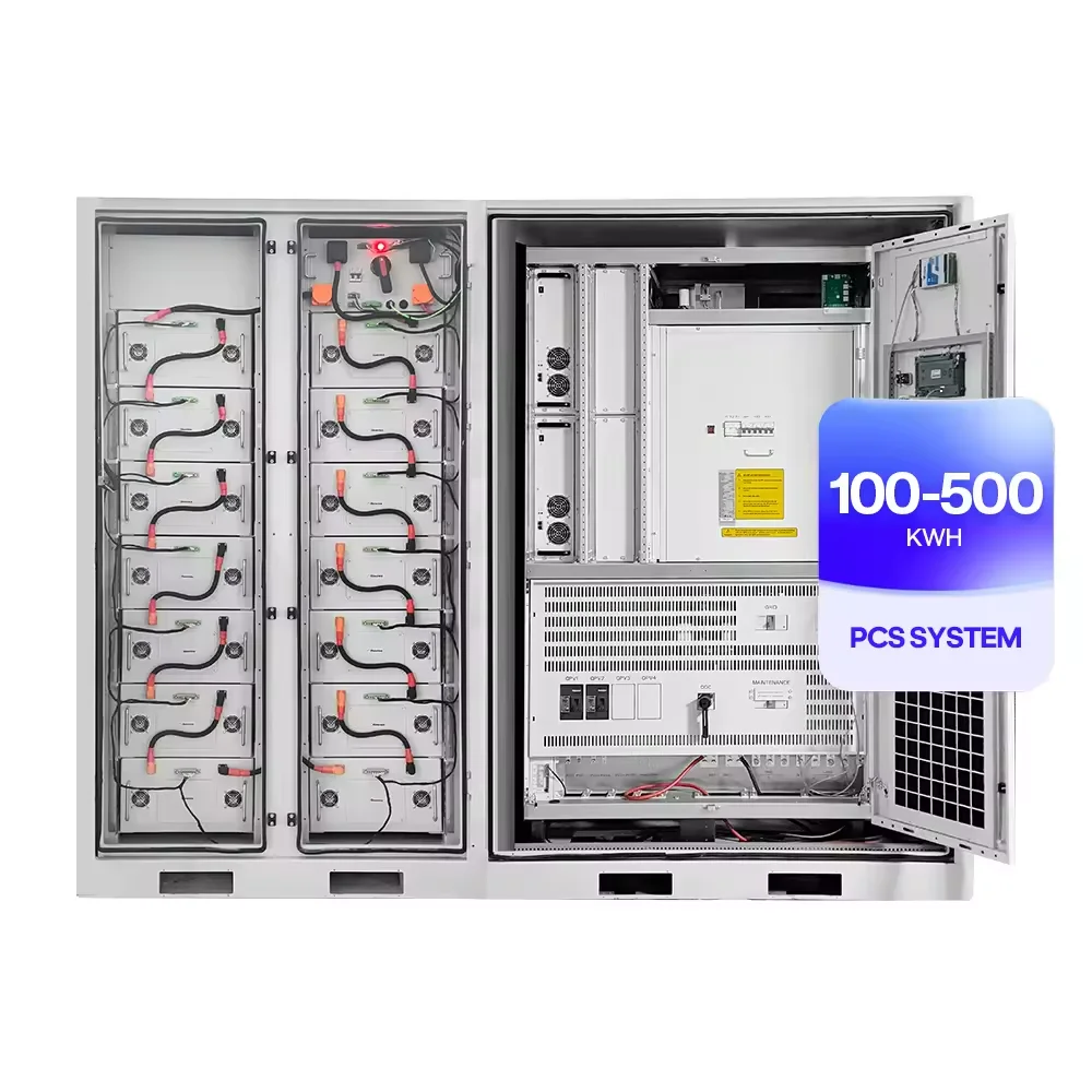 Пользовательские OEM 30 кВт 50 Солнечная система с ветровой охлаждающей литиевой батареей 100 Промышленное и коммерческое хранение энергии