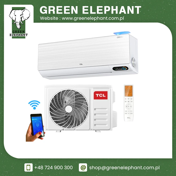 Best Selling TCL FreshIN 2.0 TAC-09CHSDFBI air heat pump mini split inverter air conditioner