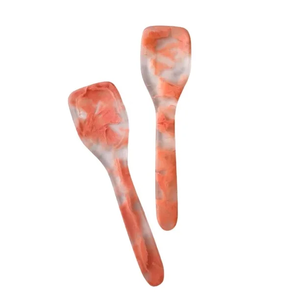 New Handmade Resin Salad Server Set With New Best Quality Salad Serving Set