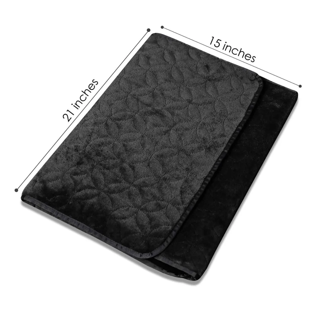 New Plain Foldable Rest Back Take Black Thick Prayer Mat Muslim Carpet Islam Foldable Prayer Mat With Back rest prayer mat sets